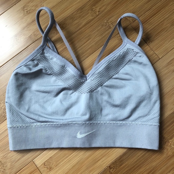 nike performance seamless light bra